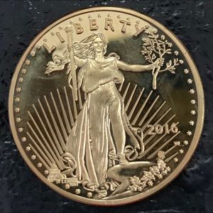 2016 gold liberty coin